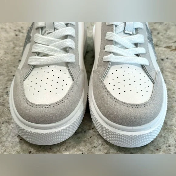 Vintage Havana White and Light Gray Star Sneakers (NEW) - Picture 12 of 15